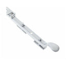 Frelan - Heavy Casement Spoon End Window Stay 200mm (8") - Satin Chrome - JV44ASC - Choice Handles