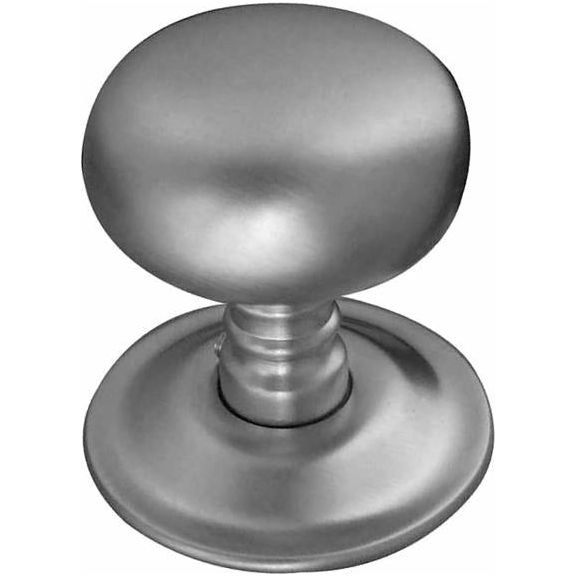 Frelan - Mushroom Mortice Door Knob  - Polished Chrome - JV46PC - Choice Handles