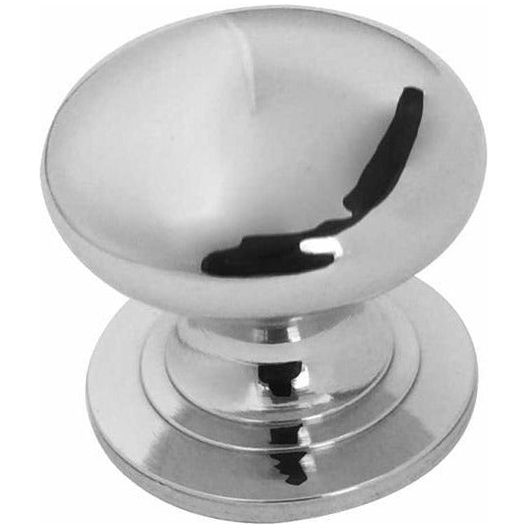 Frelan - Cupboard Knob 42mm  - Polished Chome - JV47DPC - Choice Handles