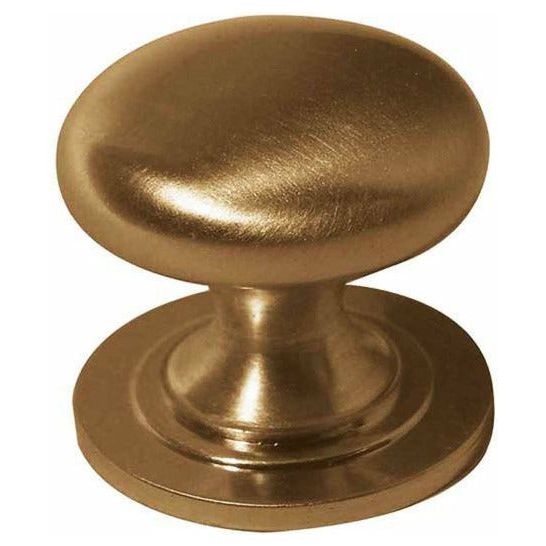 Frelan - Cupboard Knob 32mm  - Satin Brass - JV47BSB - Choice Handles