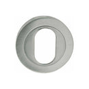 Frelan - Oval Profile Escutcheon - Satin Chrome - JV503USC - Choice Handles