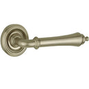 Frelan  - Camille Door Handles On Round Rose  - Satin Nickel - JV651SN - Choice Handles