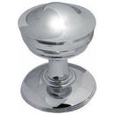 Frelan - Crown Mortice Door Knob  - Polished Nickel - JV67PN - Choice Handles