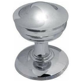 Frelan - Crown Mortice Door Knob  - Polished Nickel - JV67PN - Choice Handles