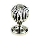 Frelan - Clarisse Mortice Door Knob  - Polished Nickel - JV635PN - Choice Handles