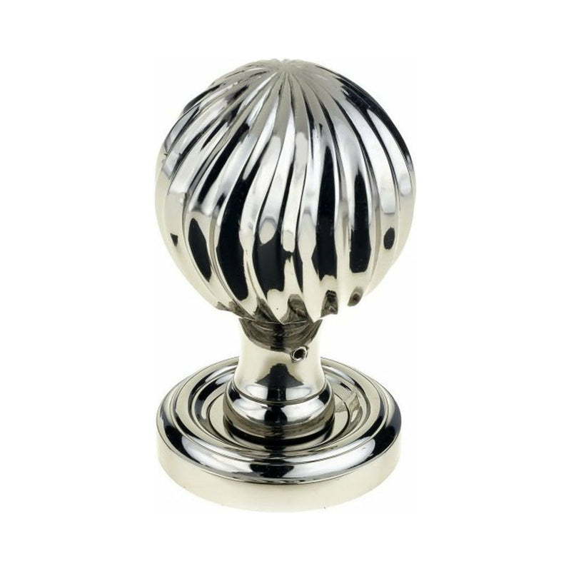 Frelan - Clarisse Mortice Door Knob  - Polished Nickel - JV635PN - Choice Handles
