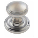 Frelan - Lined Mortice Door Knob - Satin Chrome - JV68SC - Choice Handles