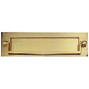 Frelan Hardware Letterplate With Postal Knocker 250mm x 76mm - Polished Brass - JV80PB - Choice Handles