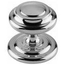 Frelan Hardware Sloane Centre Door Knob (102mm Diameter) - Polished Chrome - JV57PC - Choice Handles