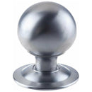 Frelan - Centre Door Knob (75mm Diameter) -Satin Chrome - JV830SC - Choice Handles