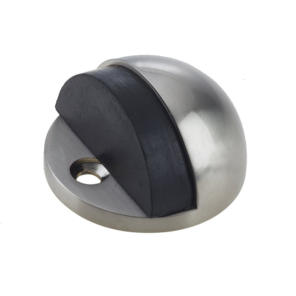 Frelan - Floor Mounted Door Stop - Satin Nickel - JV86SN - Choice Handles