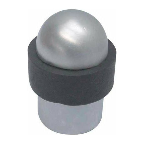 Frelan - Domed Floor Stop - Satin Chrome - JV9560SC - Choice Handles