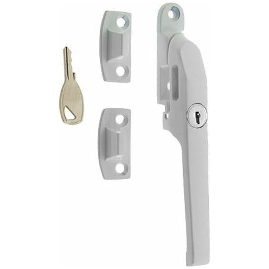 Frelan - Lockable Window Fastener 124mm - White - JW78LWH - Choice Handles