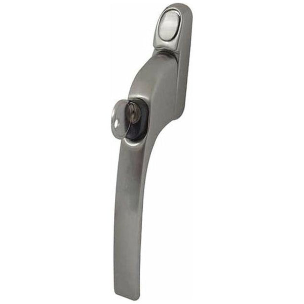 Frelan - Locking Espagnolette Window Fastener - Satin Chrome - JW79LSC - Choice Handles