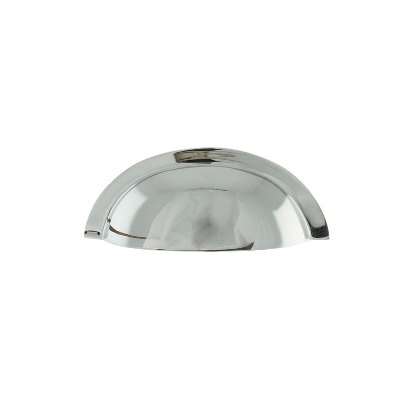 Atlantic - Old English Winchester Solid Brass Cabinet Cup Pull on Concealed Fix - Polished Chrome - OEC1176PC - Choice Handles
