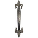 Frelan - Fleur De Lys Pull Handle 125mm - Pewter Finish - PEW27 - Choice Handles