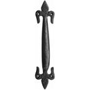 Frelan - Fleur De Lys Pull Handle 170mm - Black Antique - JAB28 - Choice Handles