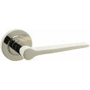 Burlington - Knightsbridge Lever on Rose - Polished Nickel - BUR20PN - Choice Handles