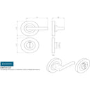 Eurospec - Large Turn and Indicator coin release - Satin Stainless Steel - SWT4107-ISSS - Choice Handles