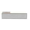 Tupai Rapido VersaLine Josa Designer Lever on Long Rose - Satin Stainless Steel Decorative Plate - Pearl Nickel - T3084LSSSPL - Choice Handles