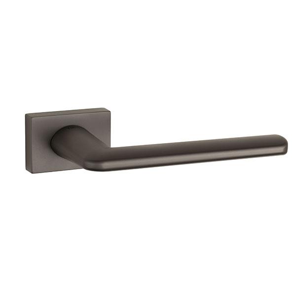 Tupai Rapido RetaLine Tavira Designer Lever on Long Rose - (Without Decorative Plate) - Titanium - T3098LTT - Choice Handles