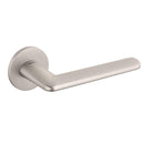Tupai Rapido 5S Line Tavira Designer Lever on 5mm Slimline Round Rose - Pearl Nickel - T3098R5SPL - Choice Handles