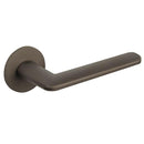 Tupai Rapido 5S Line Tavira Designer Lever on 5mm Slimline Round Rose - Titanium - T3098R5STT - Choice Handles