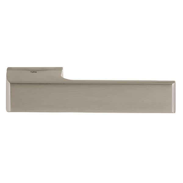 Tupai Rapido RetaLine Panela Designer Lever on Long Rose - (Without Decorative Plate) - Pearl Nickel - T3099LPL - Choice Handles