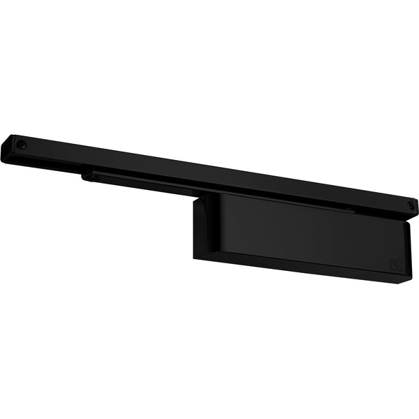 Rutland® TS.11204.SR.2.BK - EN 2-4 Cam Action Door Closer Radius Cover - Black - Choice Handles