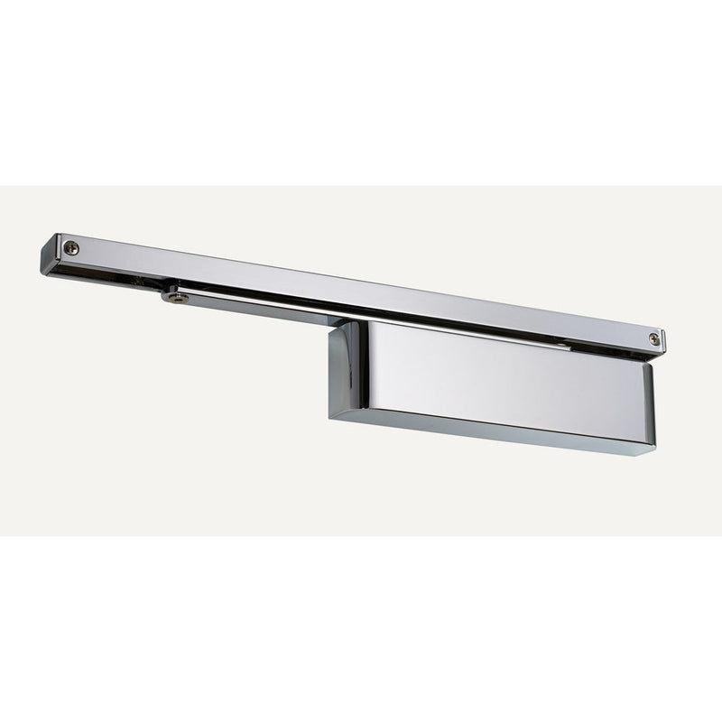 Rutland® TS.11204.SR.2.PNPPNP - EN 2-4 Cam Action Door Closer Radius Cover - Polished Nickel - Choice Handles
