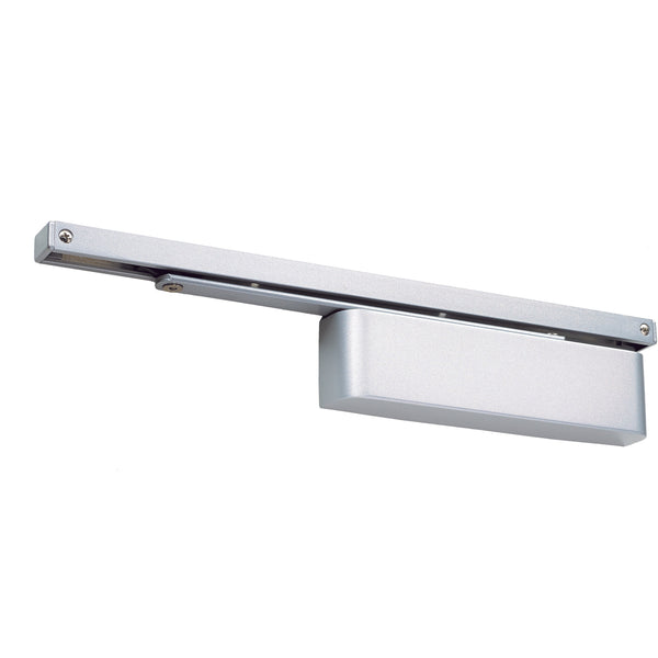 Rutland® TS.11204.SR.2.SESE - EN 2-4 Cam Action Door Closer Radius Cover - Silver - Choice Handles