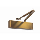 Rutland TS.9205DABC.SRFB.MBMB - Overhead Door Closer With Back Check & Delayed Action, Size EN 2-5  - Medium Bronze - Choice Handles