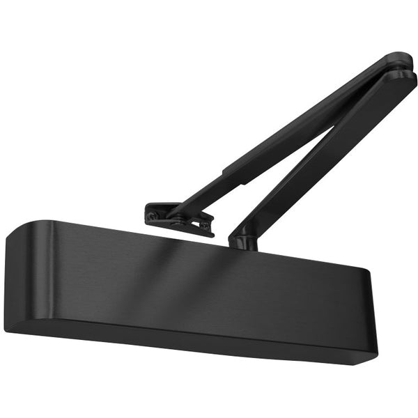 Rutland® TS.5204DABC.SRFB.RAL9011 -  Door Closer Size 2-4  - Black - Choice Handles