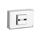 Tupai Rapido RetaLine/VersaLine WC Turn and Release on Long Rose - Bright Polished Chrome - TWCLPC - Choice Handles