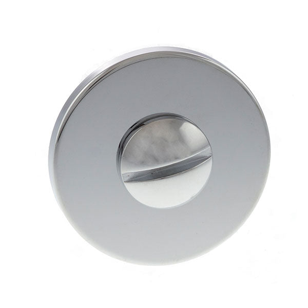 Tupai Rapido 5S Line WC Turn and Release on 5mm Slimline Round Rose - Bright Polished Chrome -  TWCR5SPC - Choice Handles