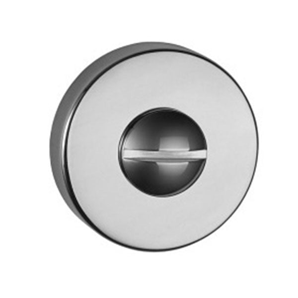 Tupai Rapido CurvaLine WC Turn and Release on Round Rose - Bright Polished Chrome - TWCRPC - Choice Handles