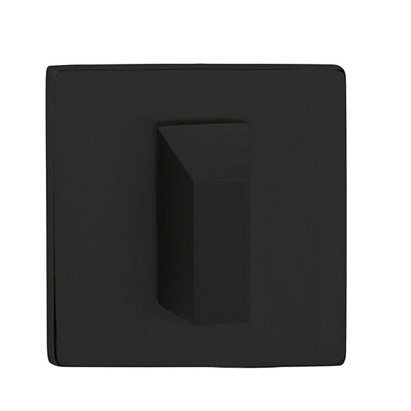 Tupai Rapido 5S Line WC Turn and Release on 5mm Slimline Square Rose - Pearl Black - TWCS5SMB - Choice Handles