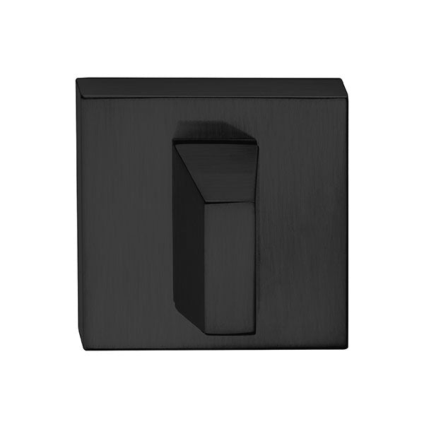 Tupai Rapido Curva/QuadraLine WC Turn and Release on Square Rose - Pearl Black - TWCSMB - Choice Handles