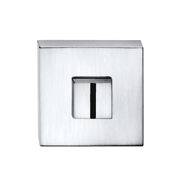 Tupai Rapido Curva/QuadraLine WC Turn and Release on Square Rose - Bright Polished Chrome - TWCSPC - Choice Handles