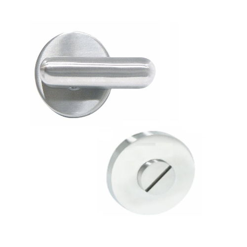 Consort - Disabled Large Bathroom WC Turn and Blank Release Set  - Satin Stainless Steel - Choice Handles