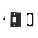 Atlantic Rebate Kit to suit Tubular Latch - Matt Black - ALREBMB - Choice Handles