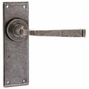 Frelan - Valley Forge Door Handles - Pewter Patina - VF100 - Choice Handles