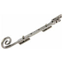 Jedo - Valley Forge Curly Tail Window Casement Stay (8") - Pewter Patina - VF20A - Choice Handles