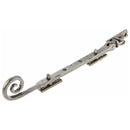 Jedo - Valley Forge Curly Tail Window Casement Stay (12") - Pewter Patina - VF20C - Choice Handles