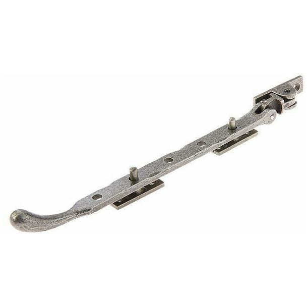 Jedo - Valley Forge Bulb End Window Casement Stay 315 (12") - Pewter Patina - VF33C - Choice Handles