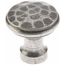 Jedo - 30mm Hammered Cabinet knob - Pewter Patina - VF86 - Choice Handles