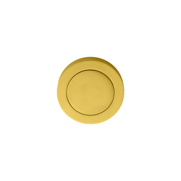 Manital - Blank Escutcheon - Polished Brass - AA0 - Choice Handles