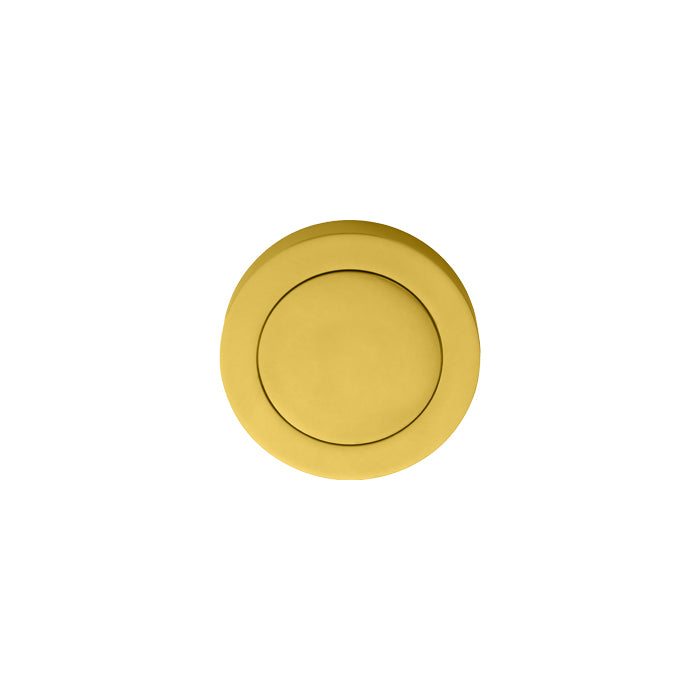Manital - Blank Escutcheon - Polished Brass - AA0 - Choice Handles