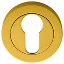 Manital - Euro Profile Escutcheon - Polished Brass - AA1 - Choice Handles