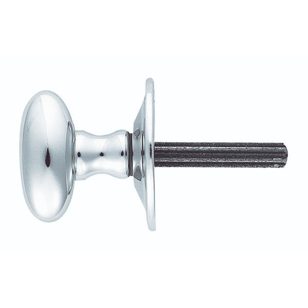 Carlisle Brass - Oval Thumb Turn - Polished Chrome - AA33CP - Choice Handles